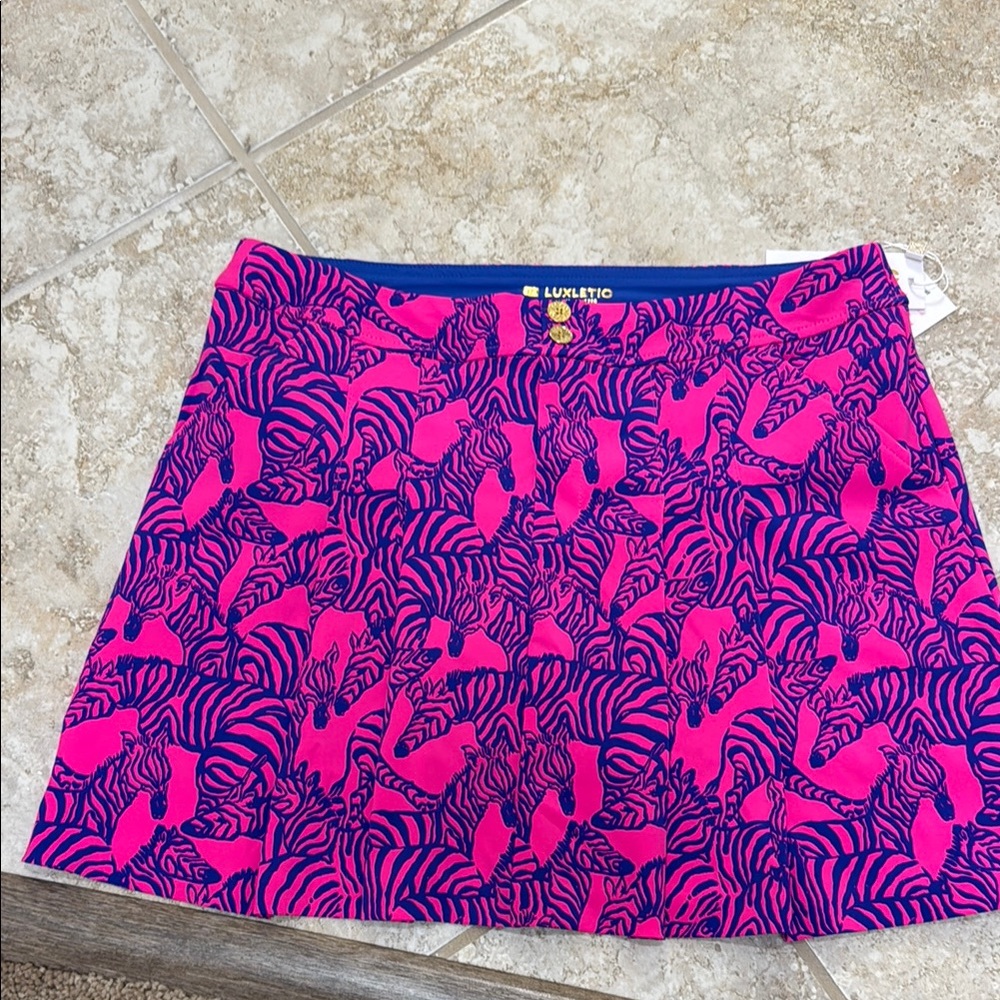 Lilly Pulitzer Kimika Skort Passion Fruit Pink